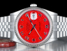 Rolex Datejust 36 Customized Rosso Jubilee 16234 Ferrari Red 
